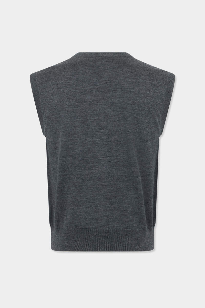 DSQUARED2 D2 WOOL GILET outlook