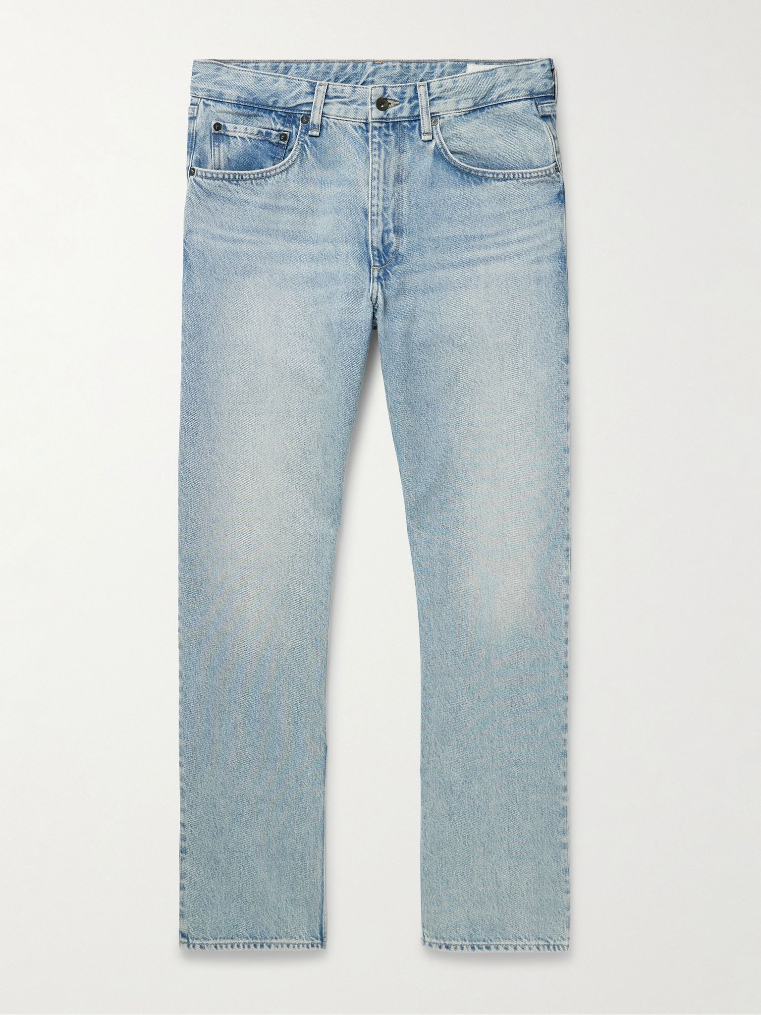 Fit 4 Slim-Fit Straight-Leg Jeans Blue - 1
