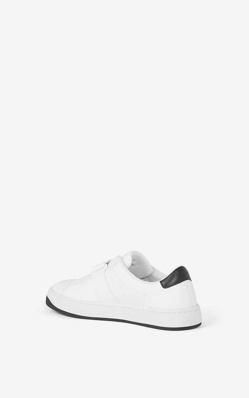 KENZO KENZO Kourt leather sneakers outlook