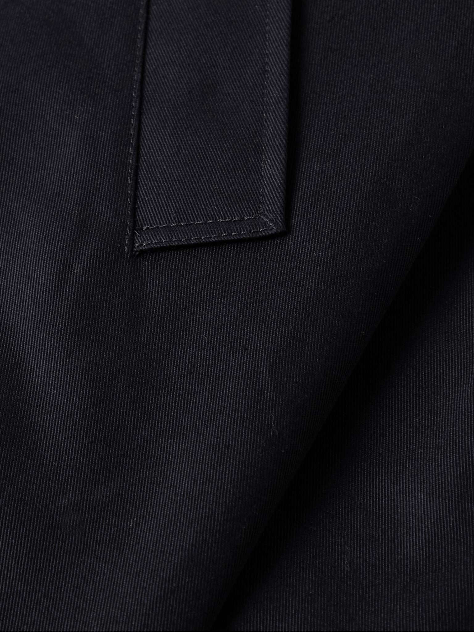 Cotton-Gabardine Trench Coat - 6