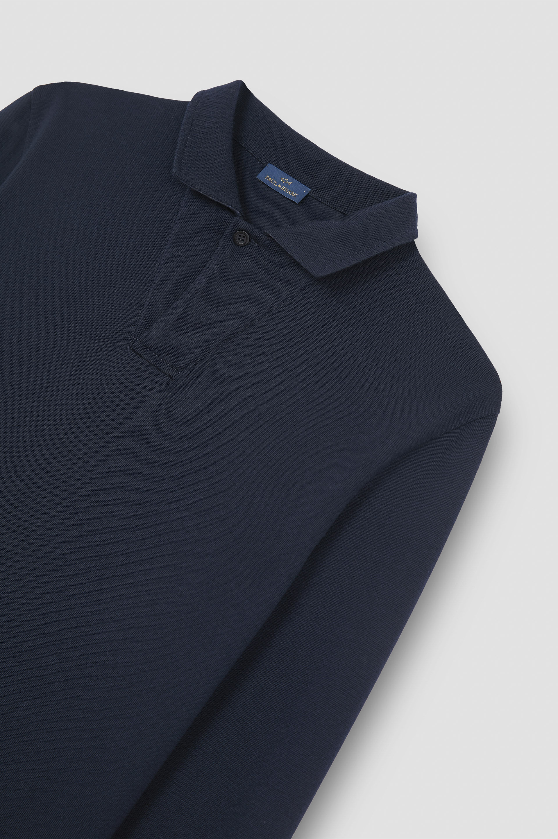 MERINO EXTRAFINE POLO SHIRT - 5
