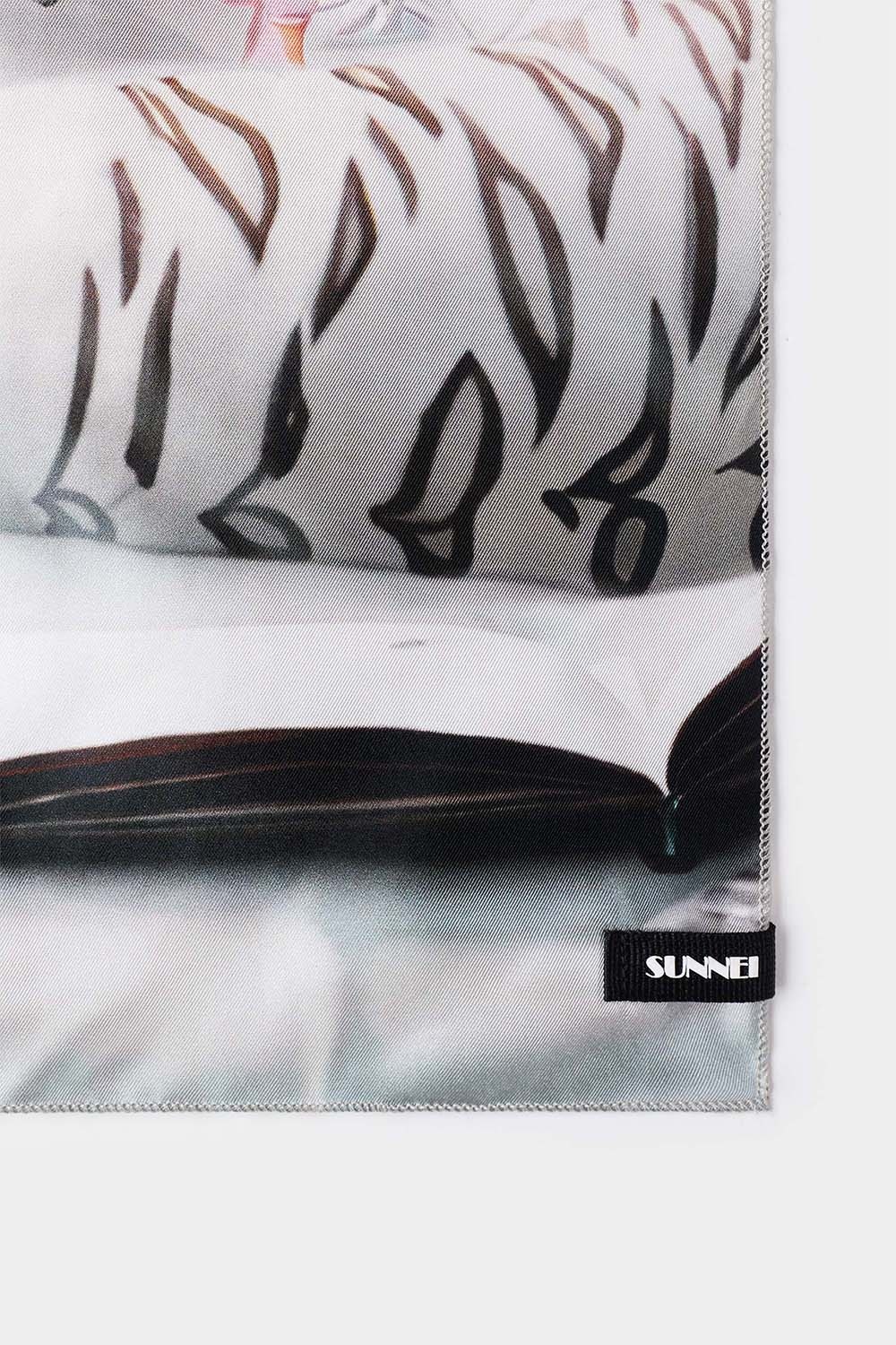 ROSELYNE PRINT FOULARD / silk - 2