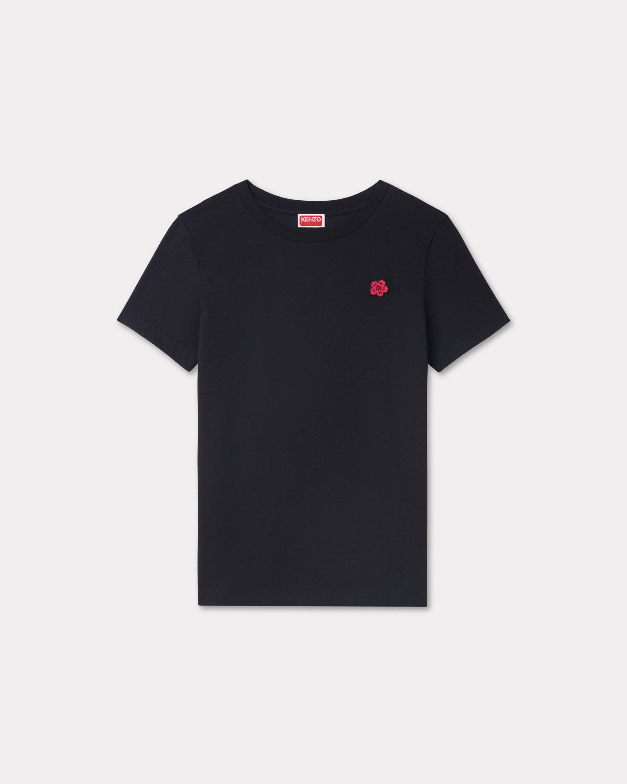 'Boke Flower' classic embroidered T-shirt - 1