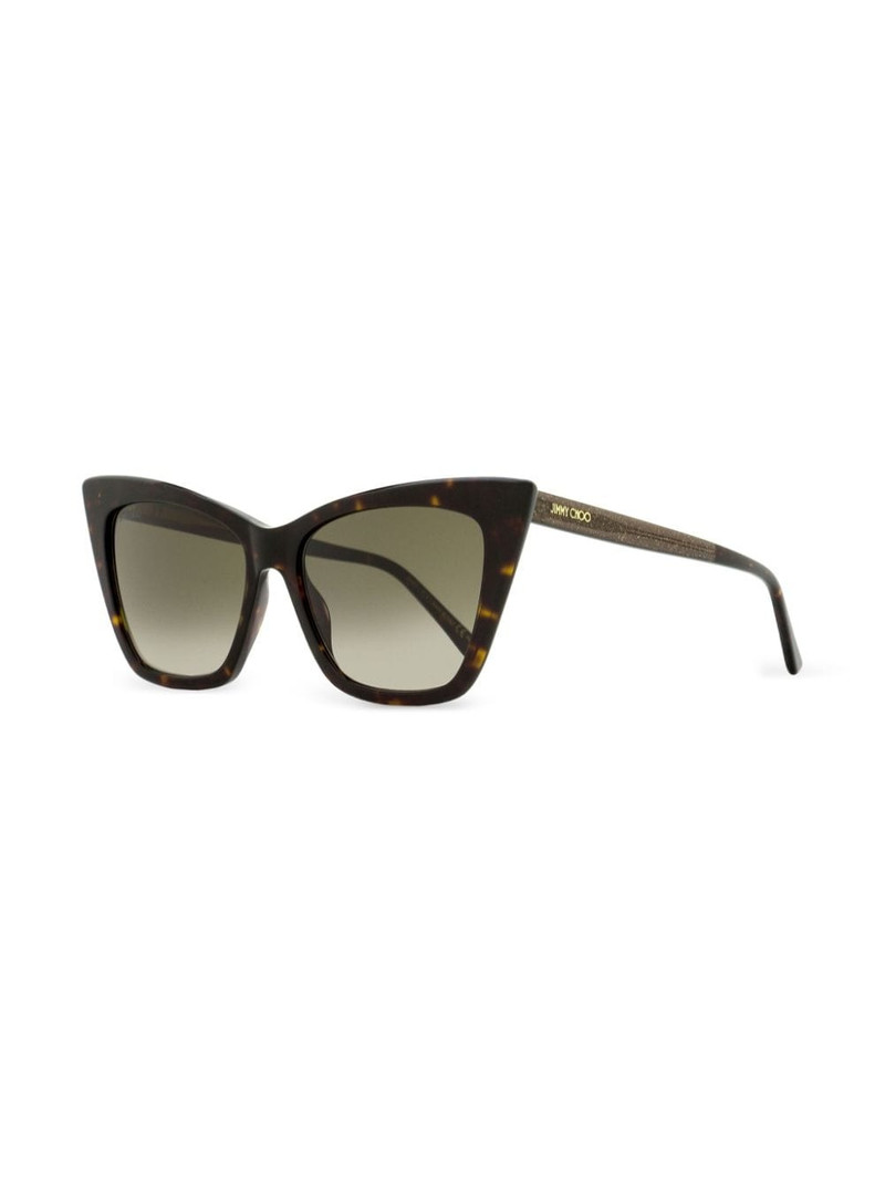 JIMMY CHOO Lucine cat-eye sunglasess outlook
