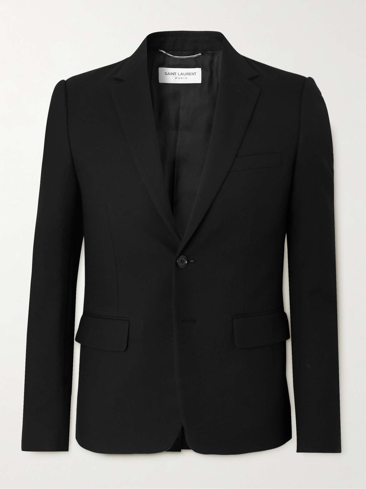 Slim-Fit Virgin Wool-Gabardine Blazer - 1