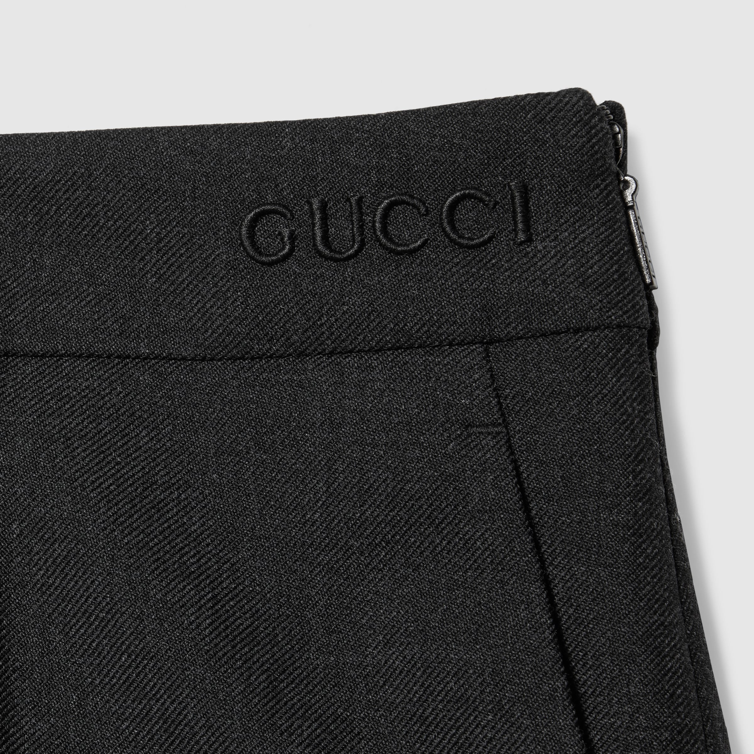 Wool gabardine pant - 7