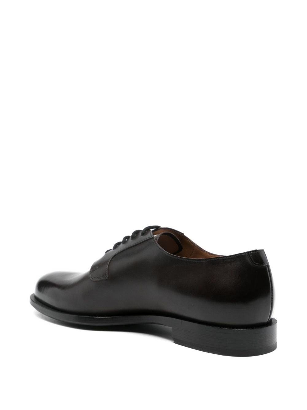 leather lace-up shoes - 3