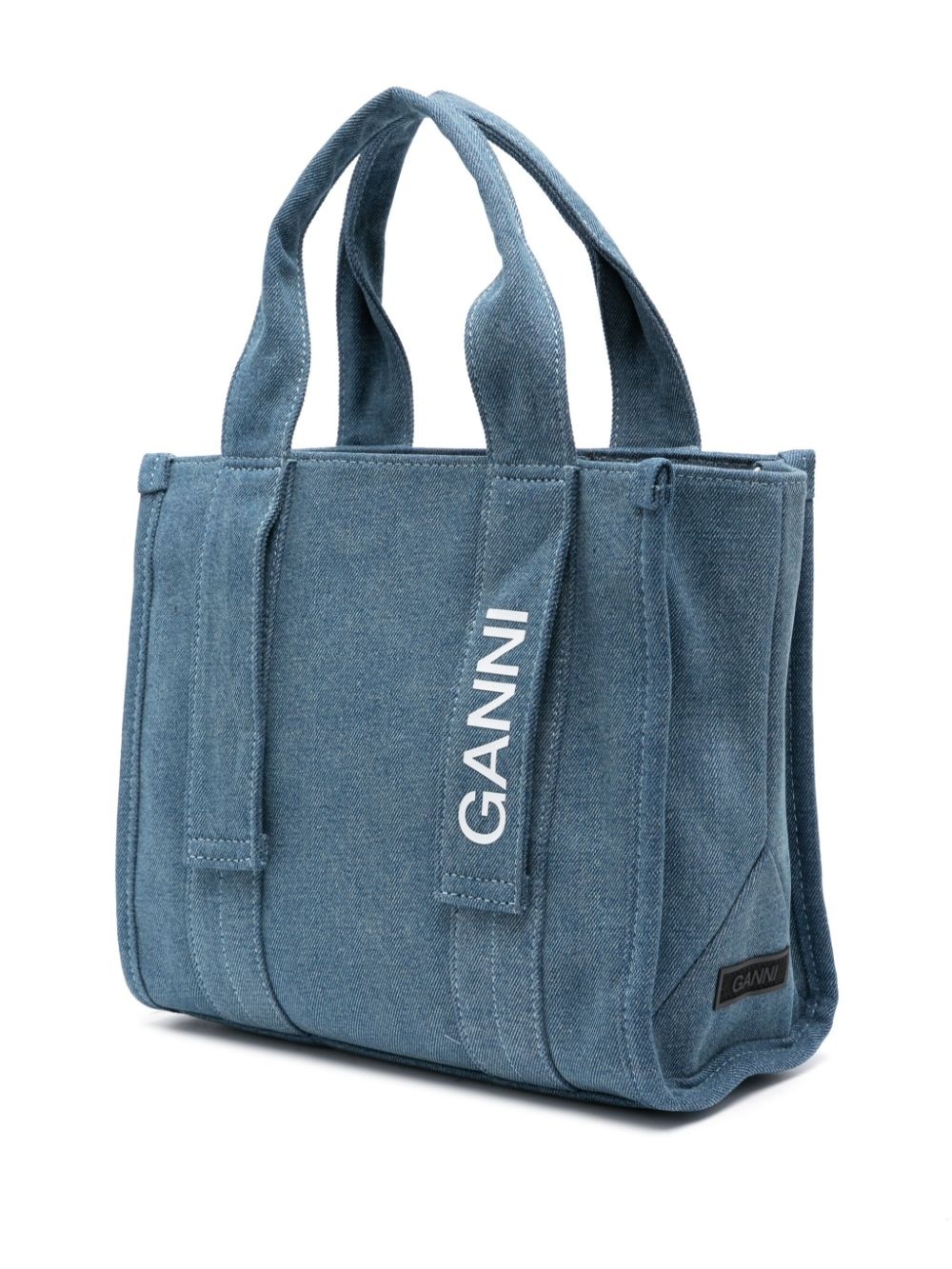 Tech denim tote bag - 3