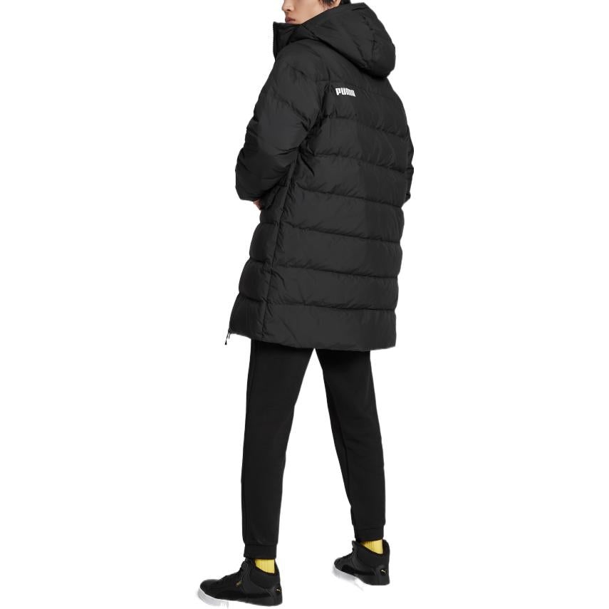 PUMA Winter Jacket Down Coat 'Black' 672437-01 - 4