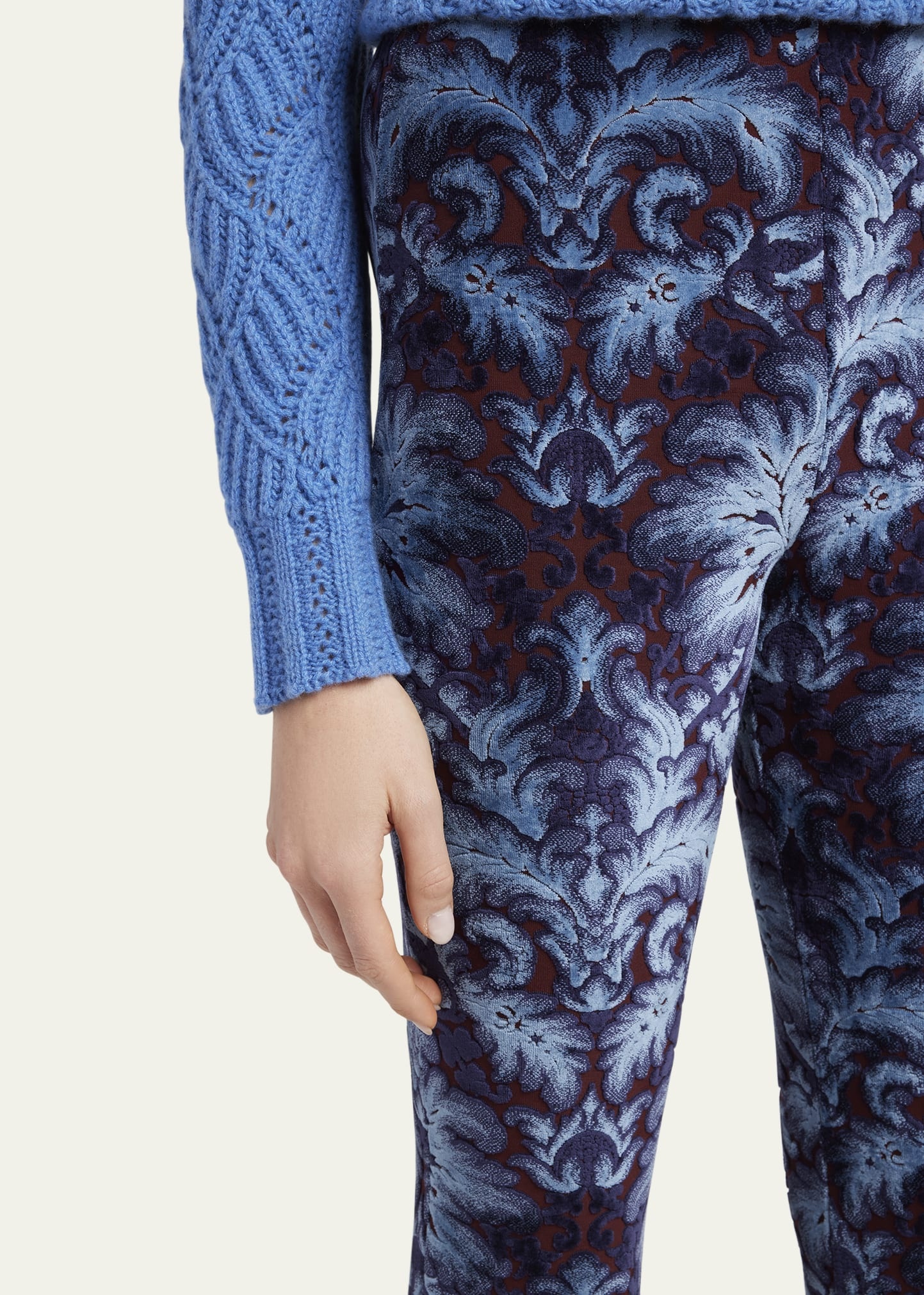 Slim Flared Pants - 5