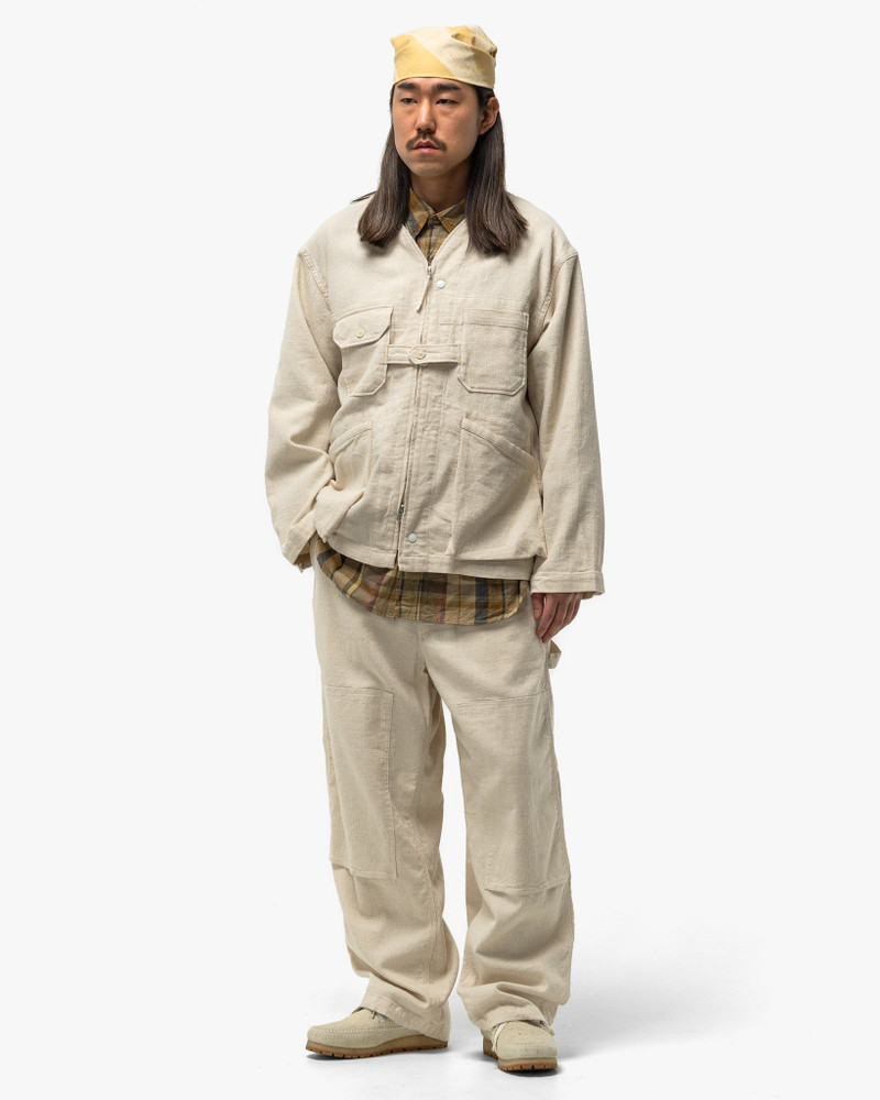 Engineered Garments Cardigan Jacket CL Java Cloth Natural outlook