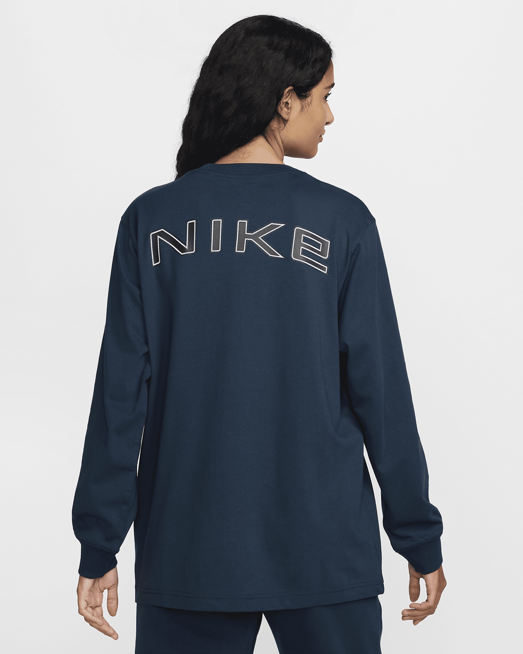 Women's Nike Sportswear Loose Long-Sleeve T-Shirt - 2