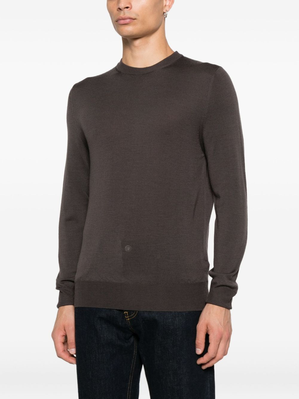 crew-neck wool sweater - 3