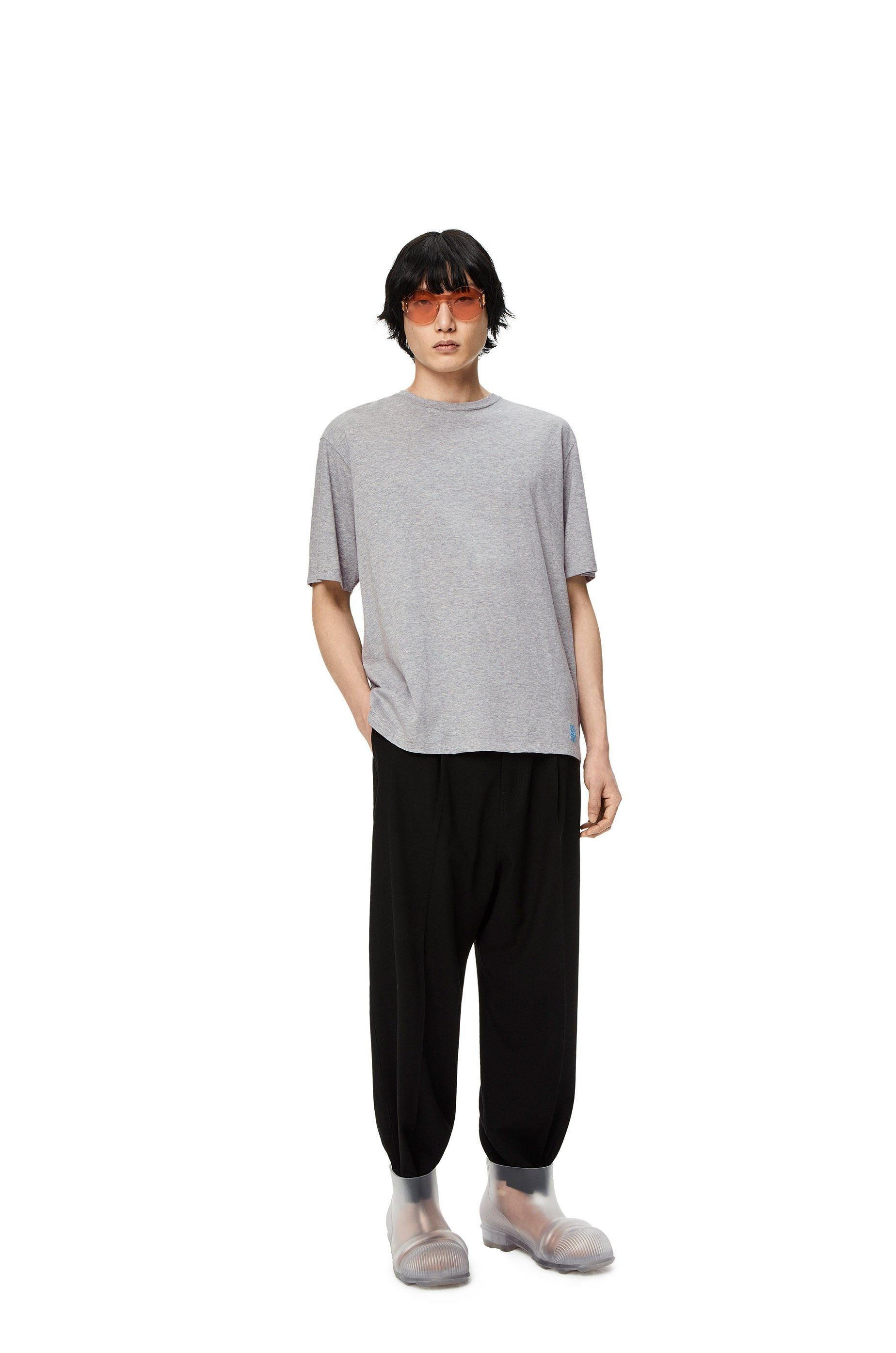 Shaving print T-shirt in cotton - 2