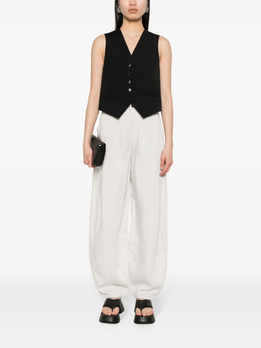 wide-leg trousers - 2