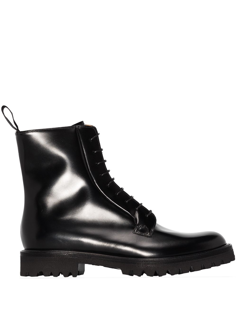 Alexandra flat combat boots - 1