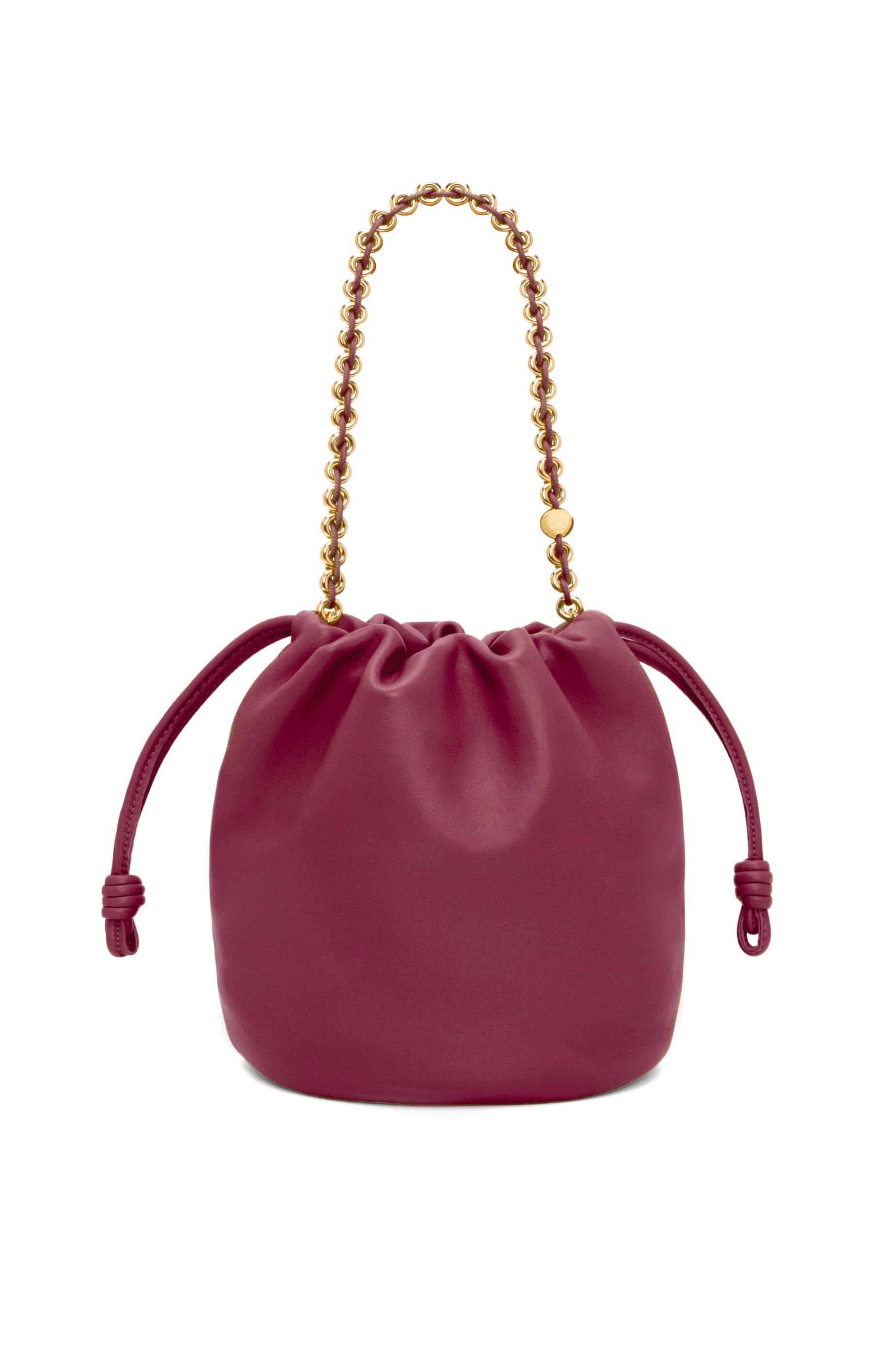 Flamenco Purse Bucket bag in mellow nappa lambskin - 5