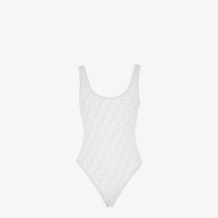 White LYCRA® swimsuit - 1