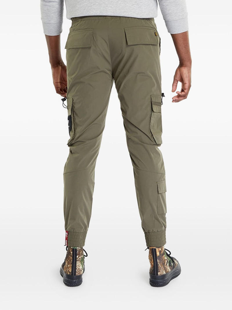 ALPHA INDUSTRIES logo-patch cargo pants outlook