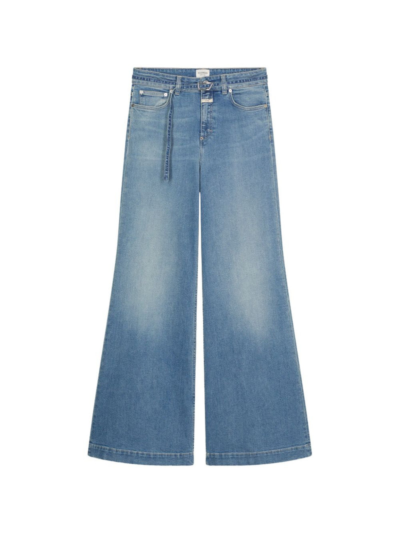 Glow Up tie-waist jeans 1