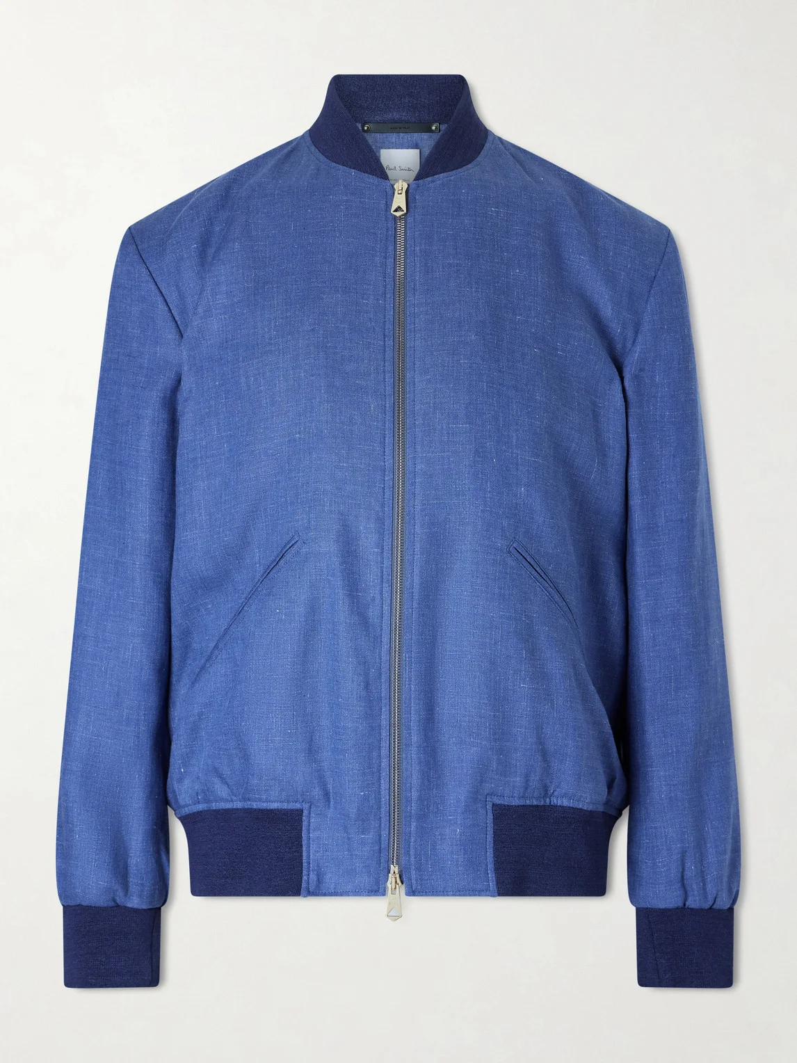 Linen Bomber Jacket - 1
