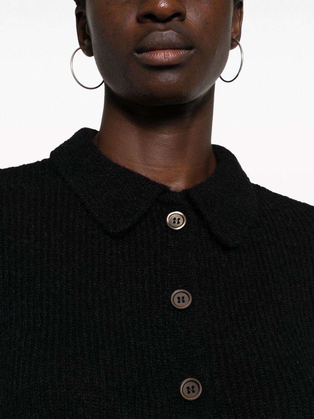 Mazzy ribbed-knit cardigan - 5