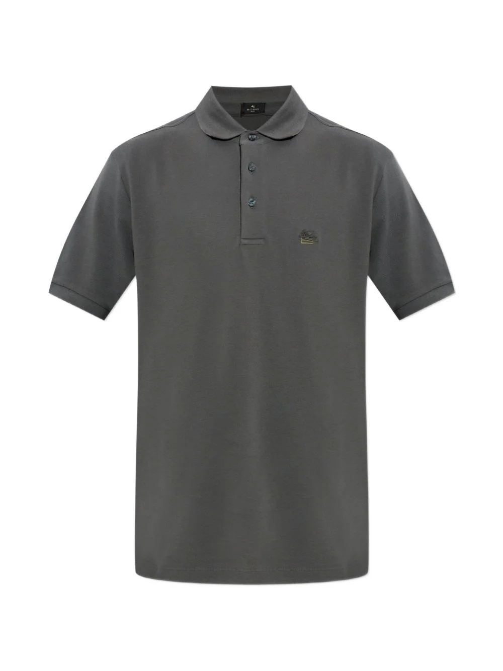 Logo cotton polo shirt - 1