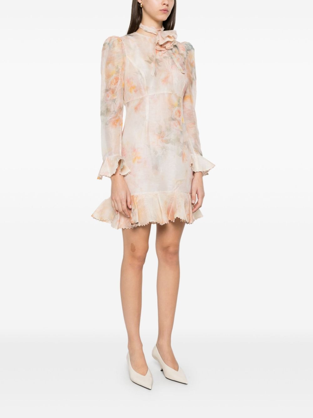 Crush Flower mini dress - 3