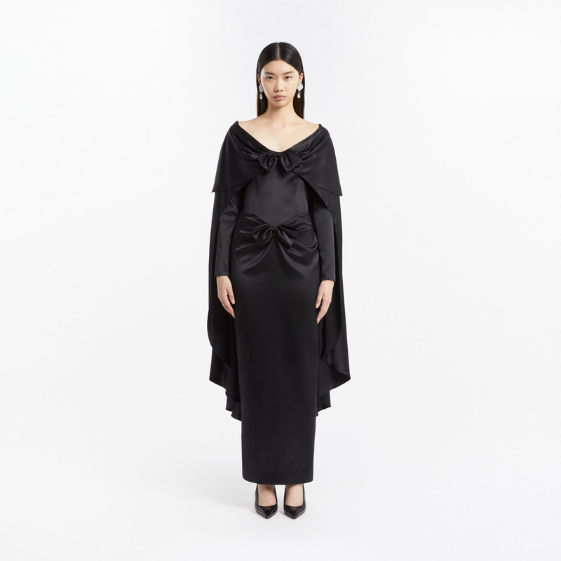 EVENING DRESS WITH CAPE 3