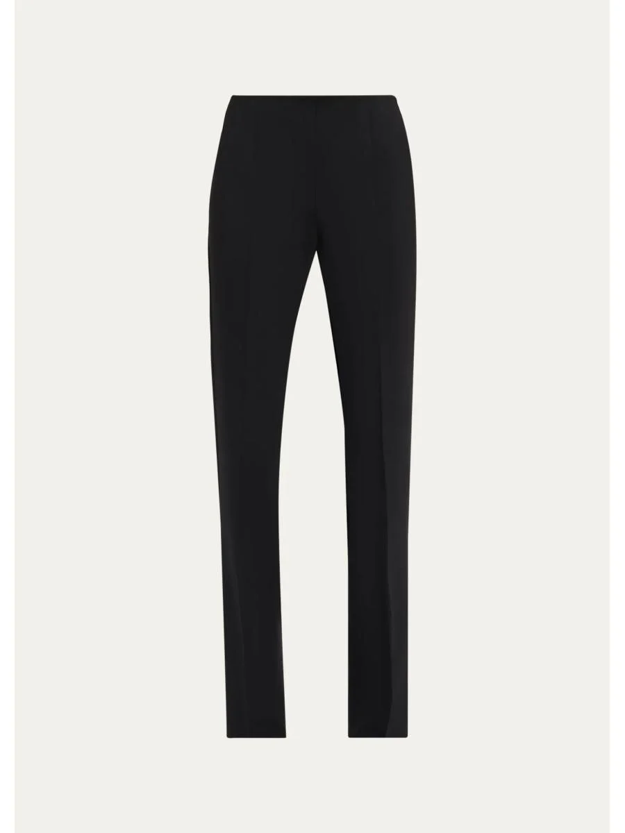 Morata Stretch Wool Straight-Leg Pants - 1