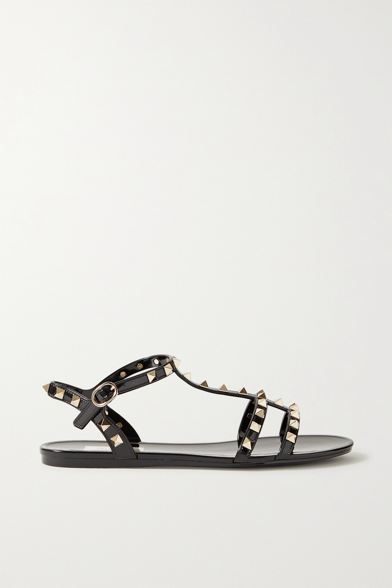 Valentino Garavani The Rockstud rubber sandals - 1