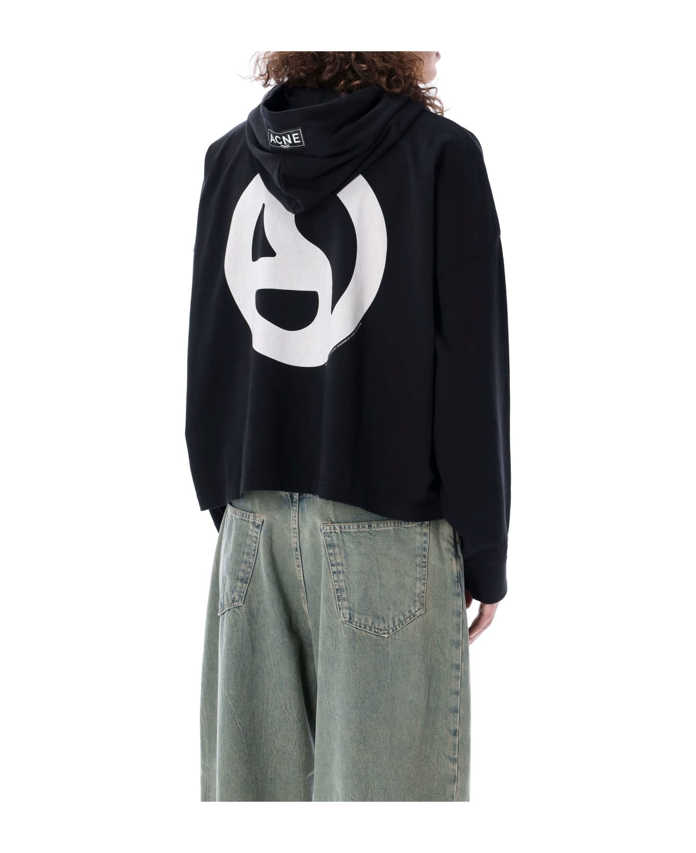 Logo Printed Drawstring Hoodie - 2