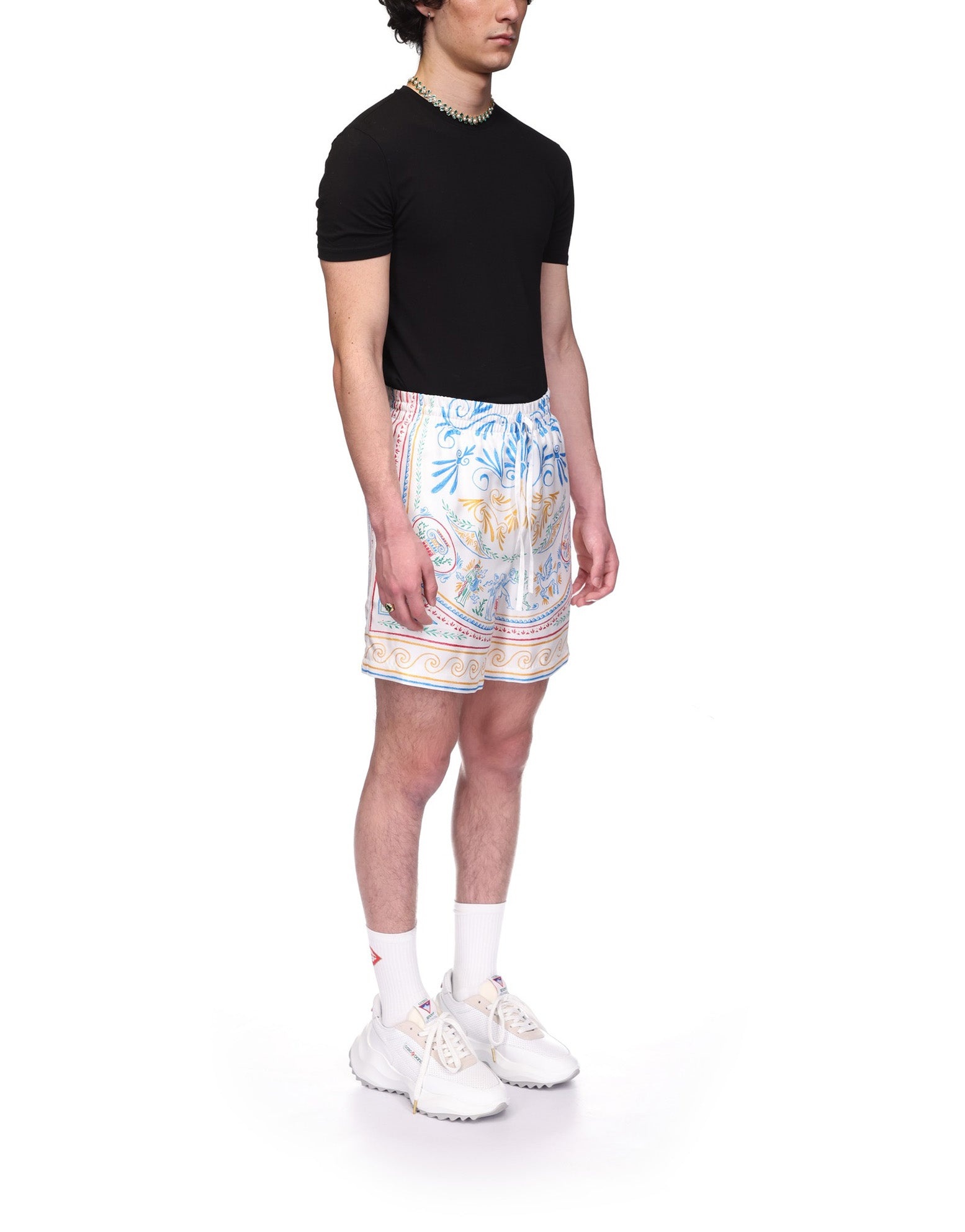 Crayon Vase Silk Shorts - 5