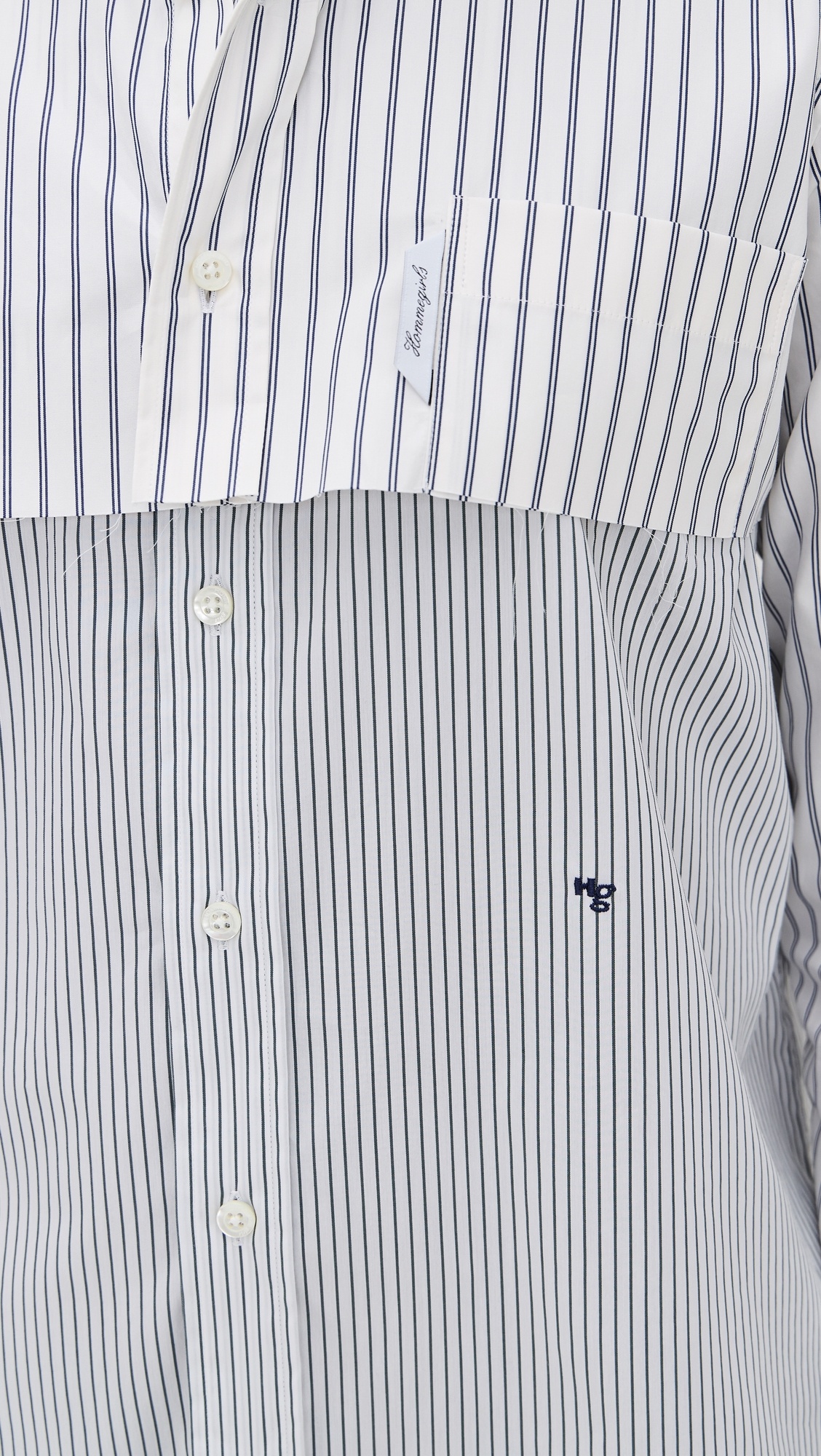 Long Sleeve Layered Shirt - 5