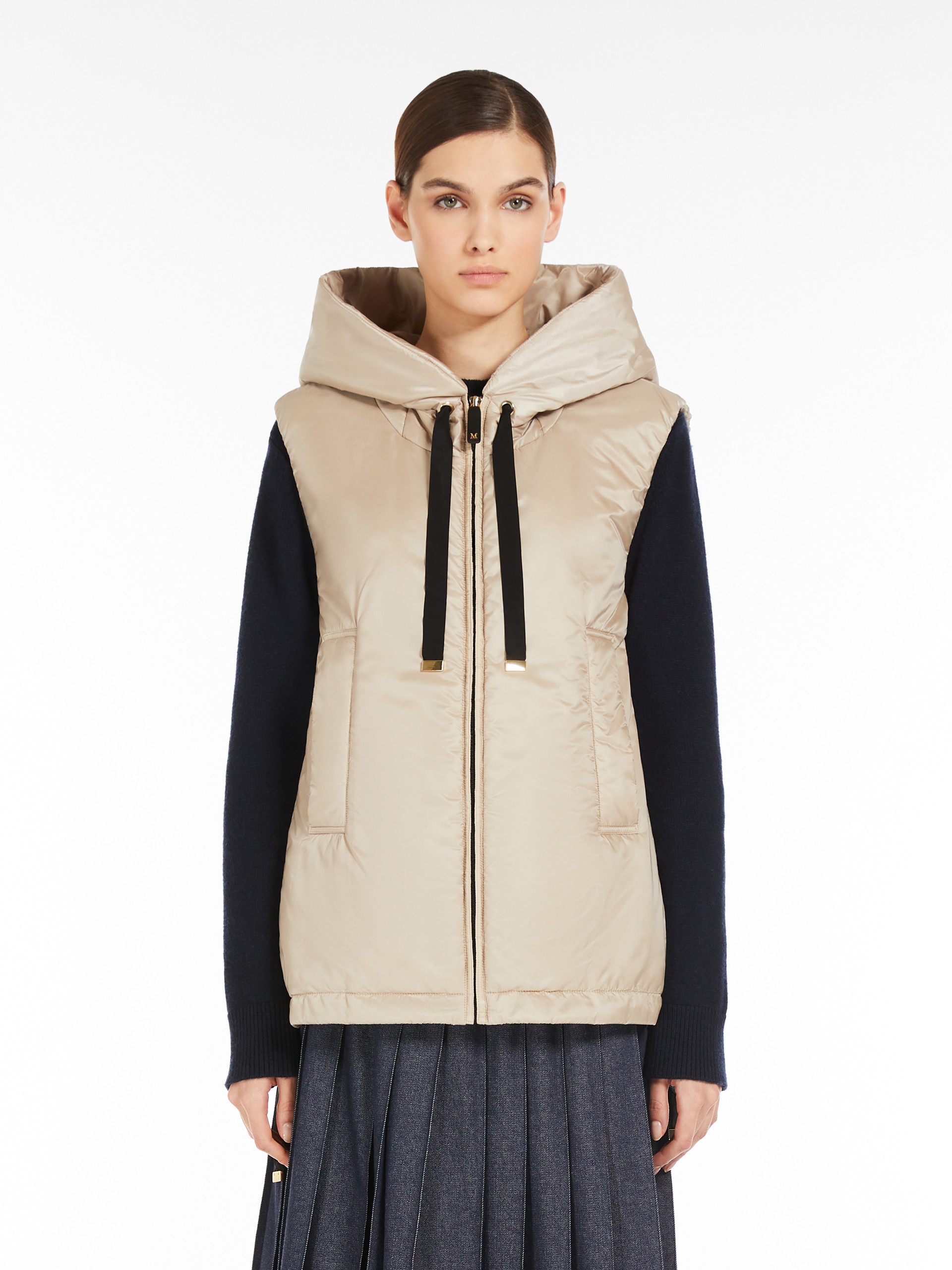 GREENGO Water-repellent technical canvas gilet - 3
