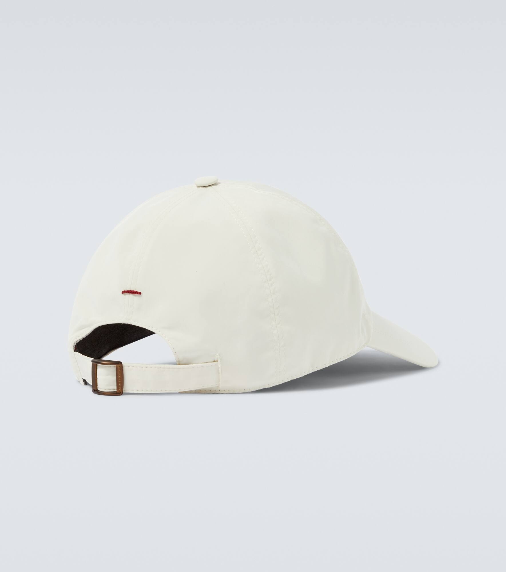 Embroidered logo baseball cap - 4