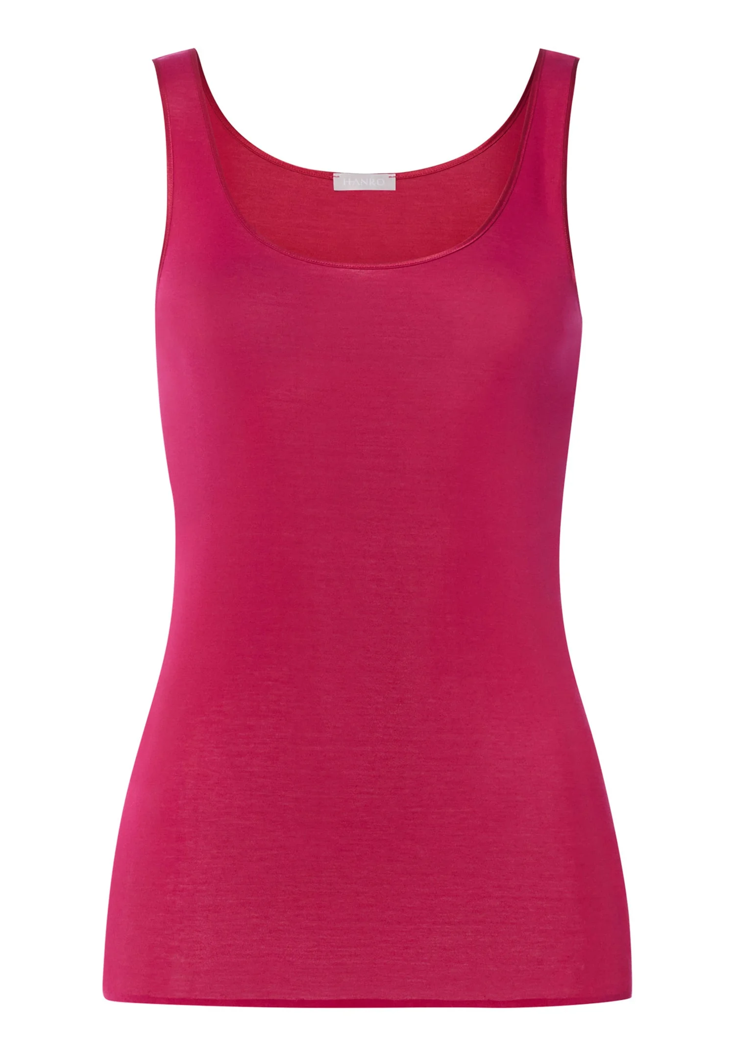 Cotton Seamless Round Neck Cotton Tank Top - 1