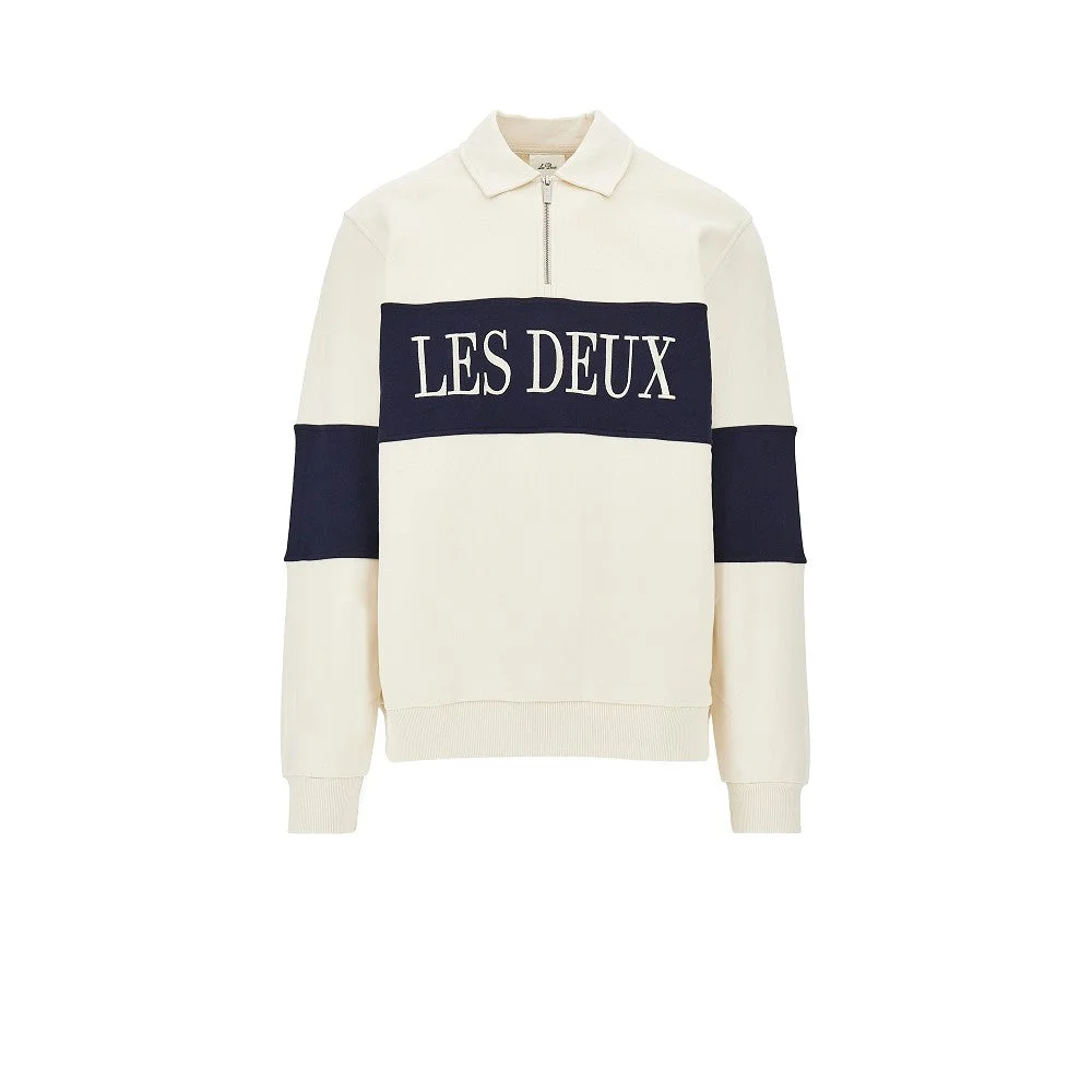 ZIPPER RUGBY SWEATSHIRT - 1