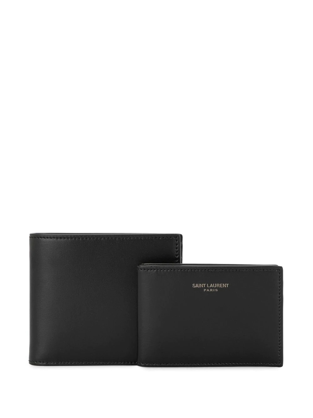 logo plaque bi-fold wallet - 4