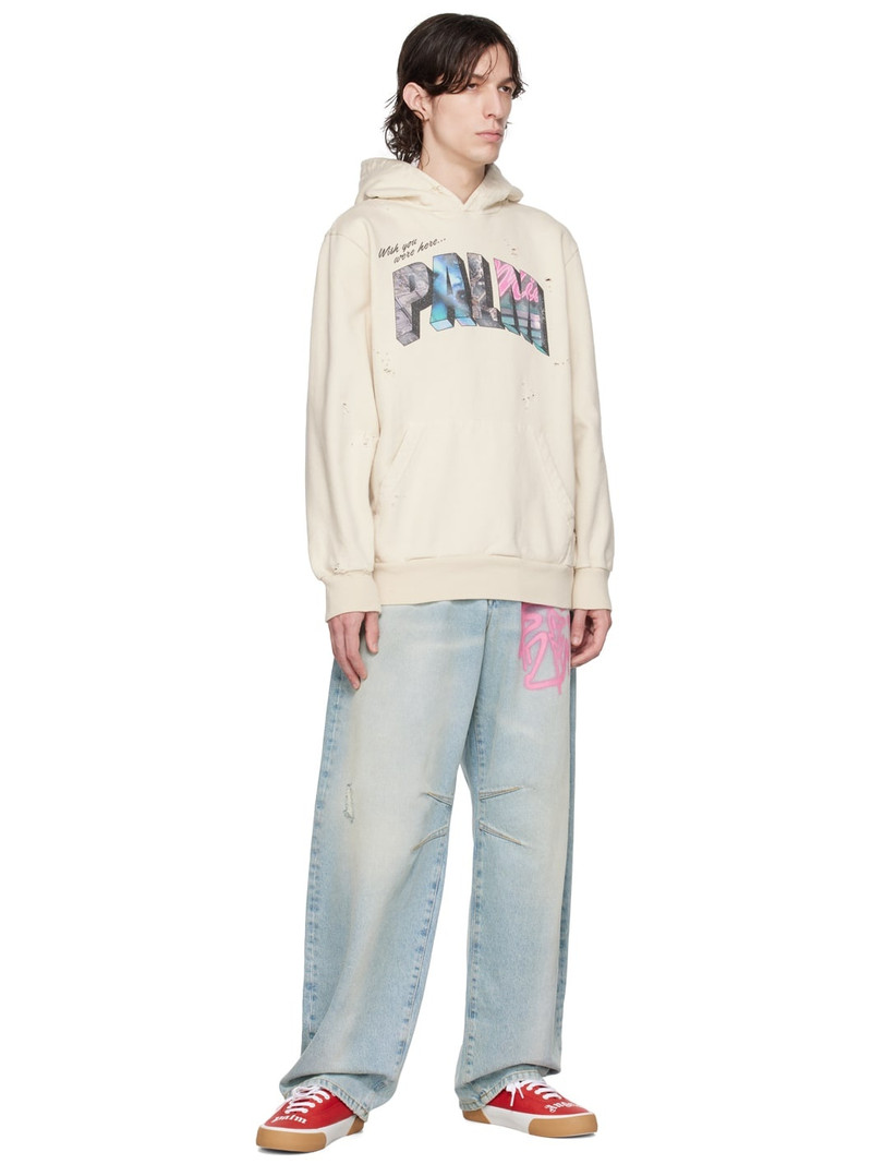 Palm Angels Red Skaters Sneakers outlook