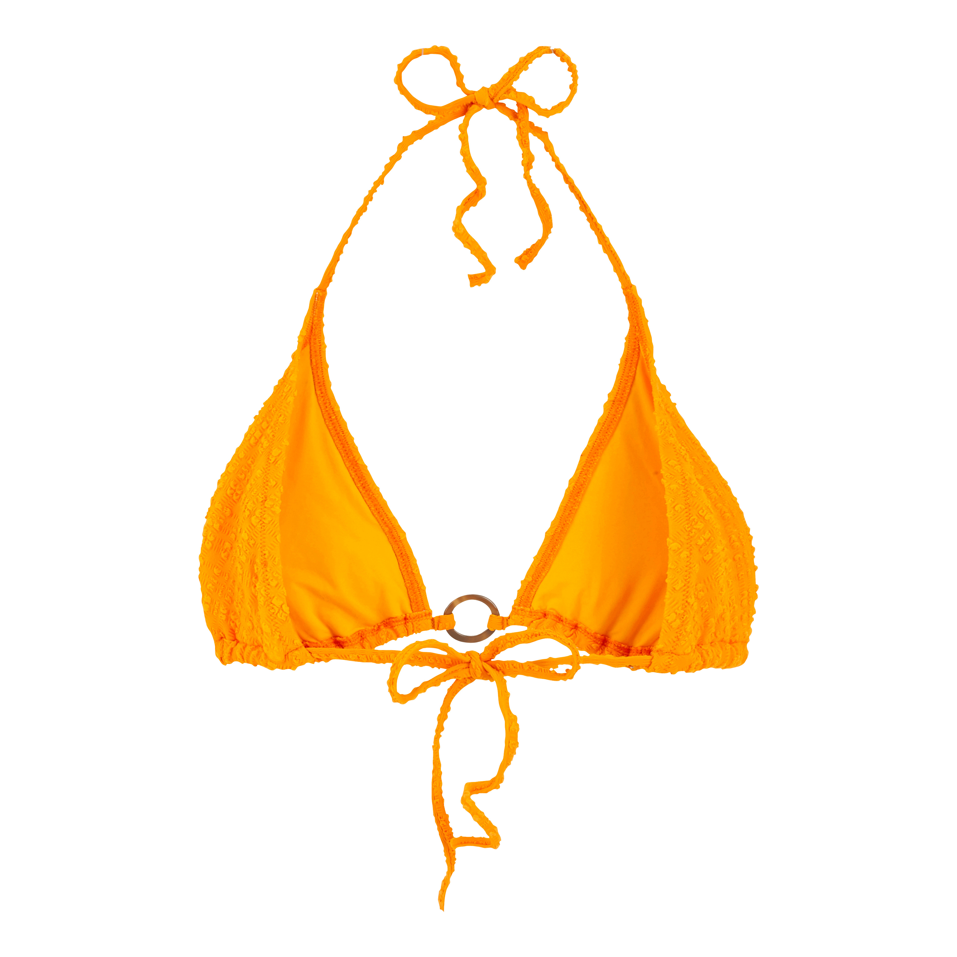Women Triangle Bikini Top Plumetis - 2