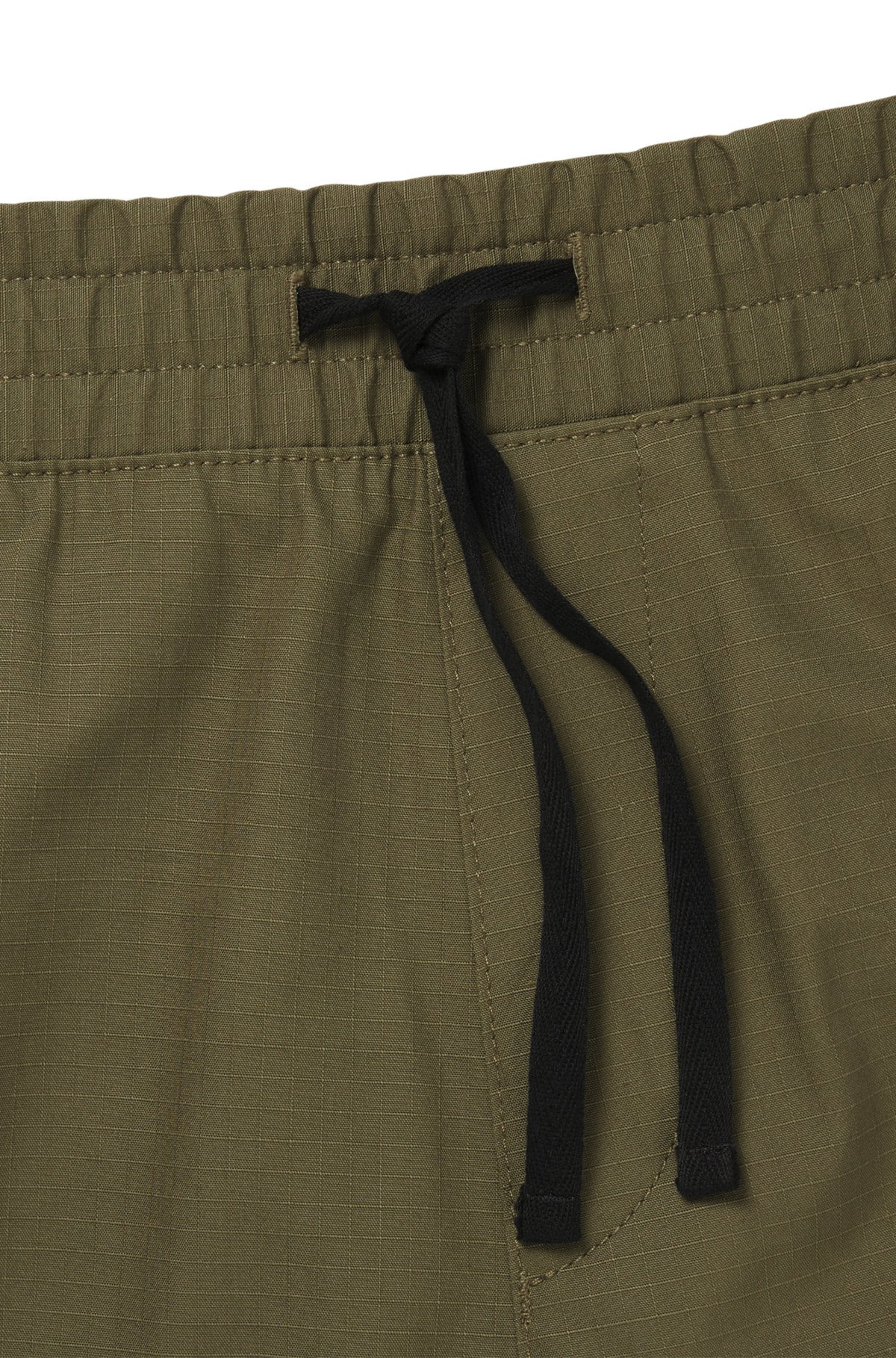 STRUCTURED-COTTON SHORTS WITH DRAWSTRING AND LOGO PATCH - 6