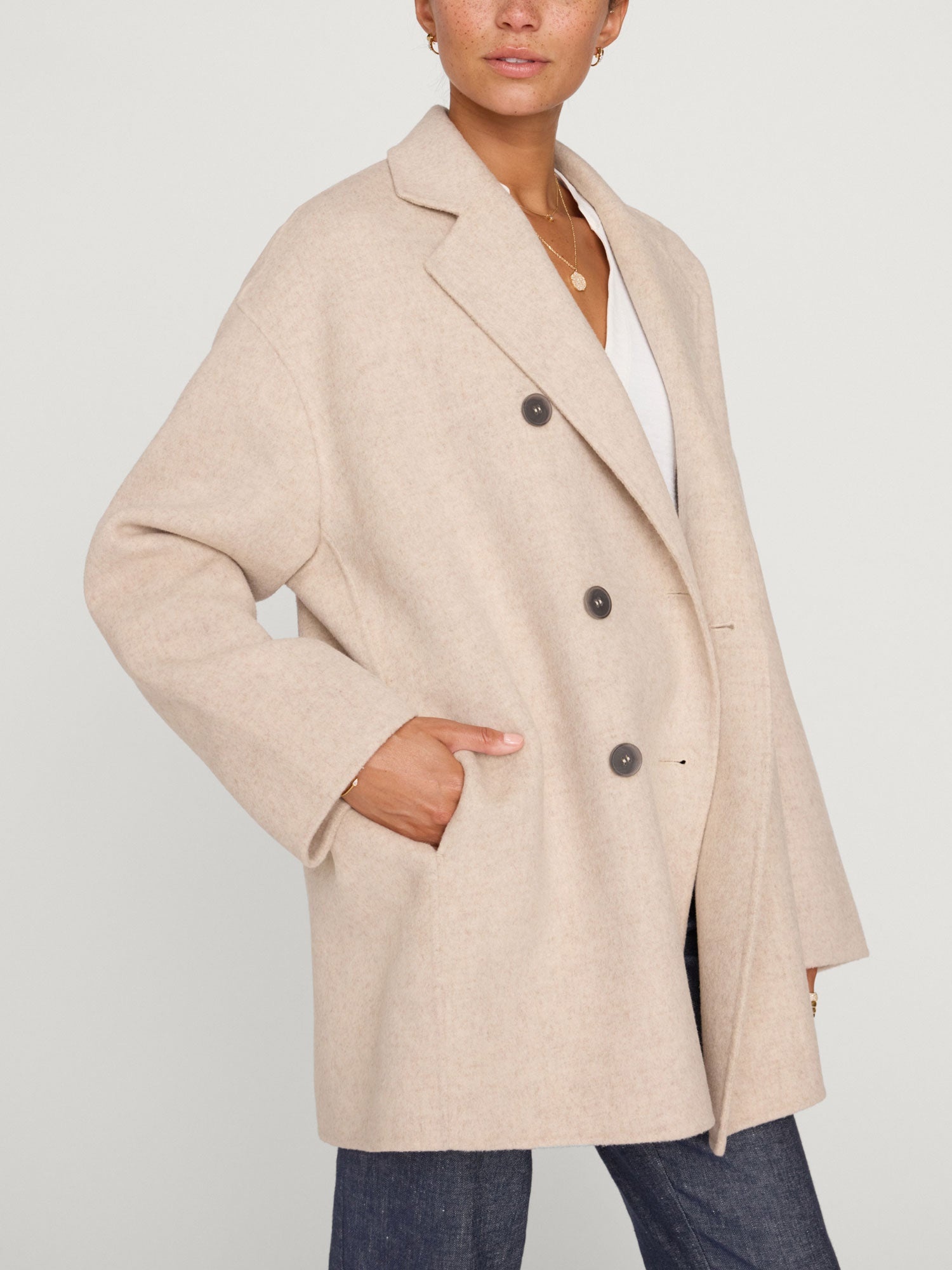 The Bodhi Double Breasted Coat - 3