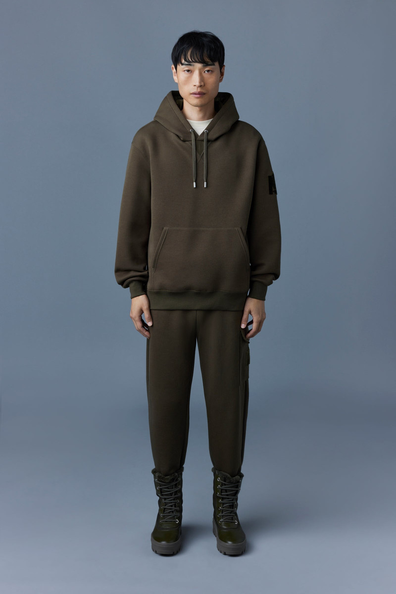 MACKAGE KRYS hoodie with velvet embroidery outlook