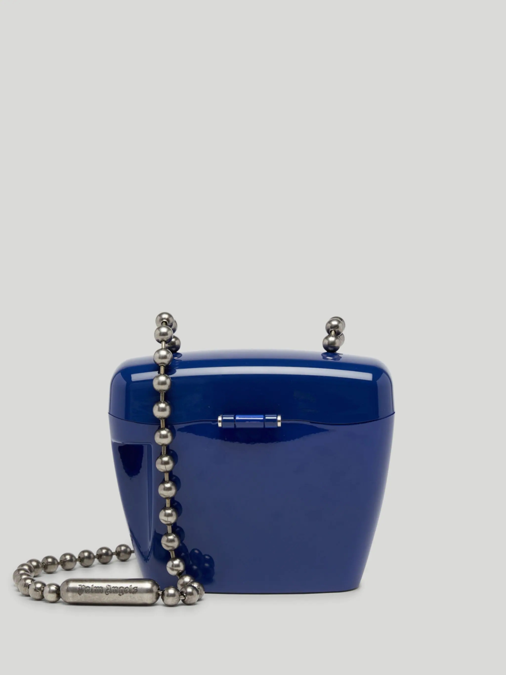 MINI NAVY BLUE PADLOCK BAG - 6