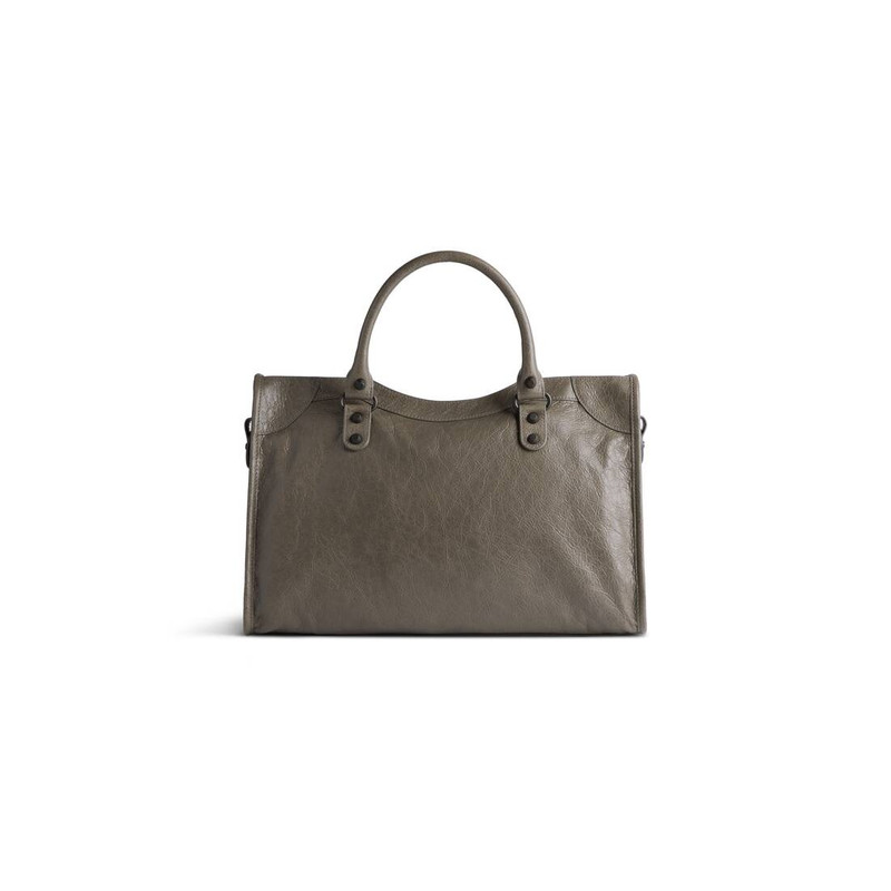 Women's Le City Medium Bag in Dark Green 4