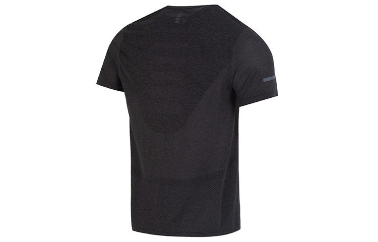 Under Armour Seamless Stride Short Sleeve 'Black' 1375692-001 - 2
