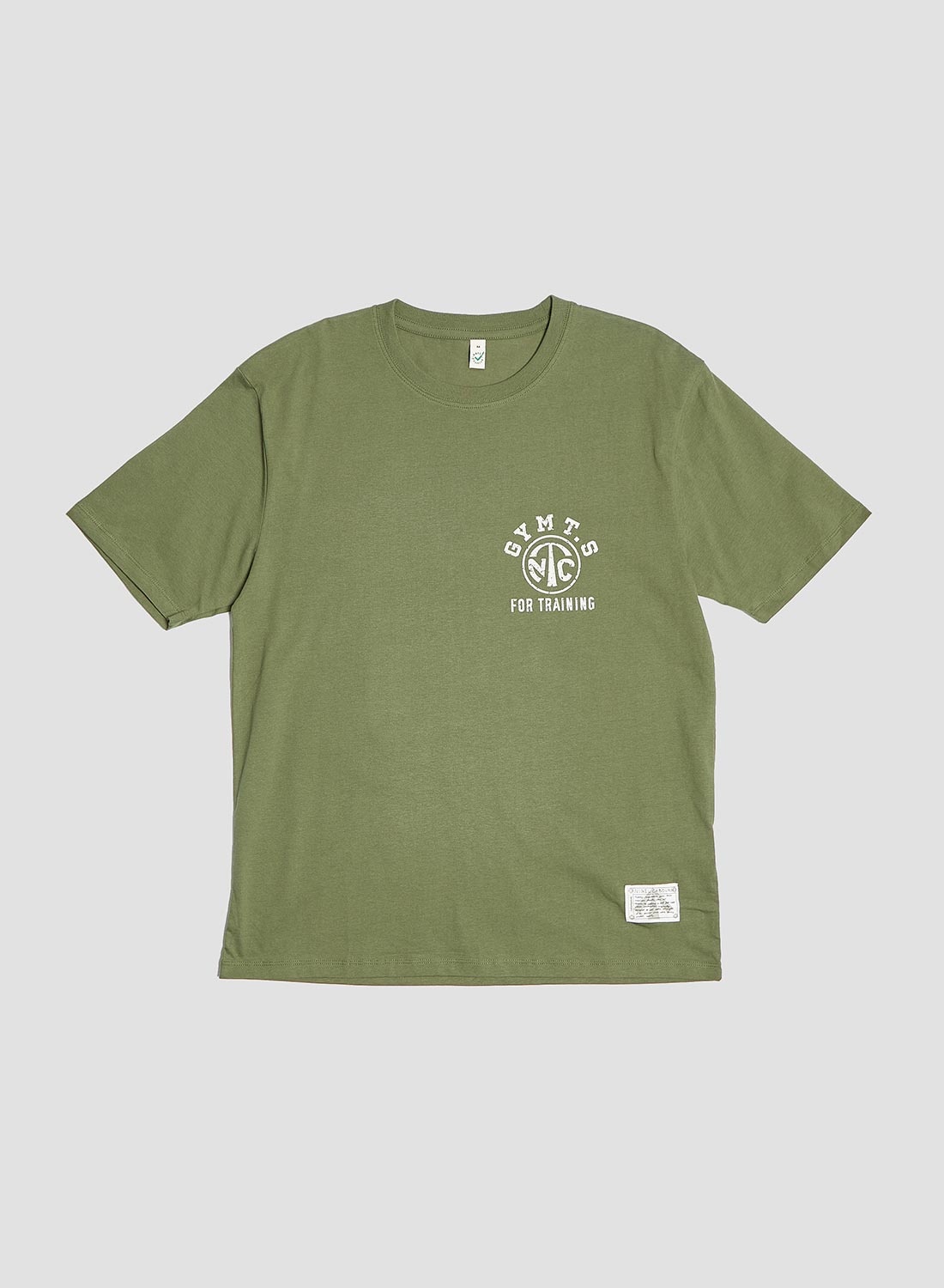 Gym Stencil Tee in Green - 1