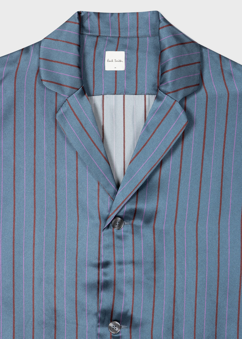 Silk Stripe Pyjamas 3