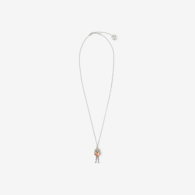 Knight Heart Charm Necklace​ 1